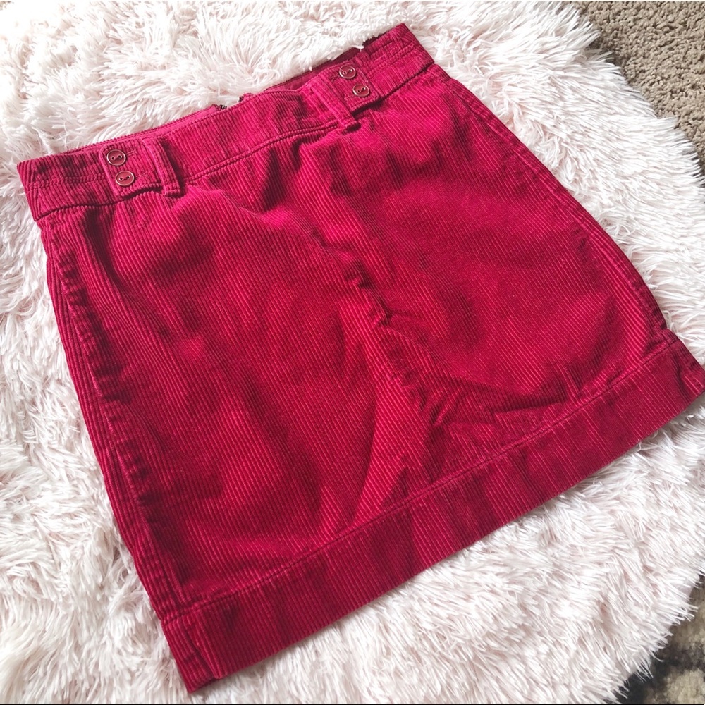 Corduroy Mini Skirt Loft